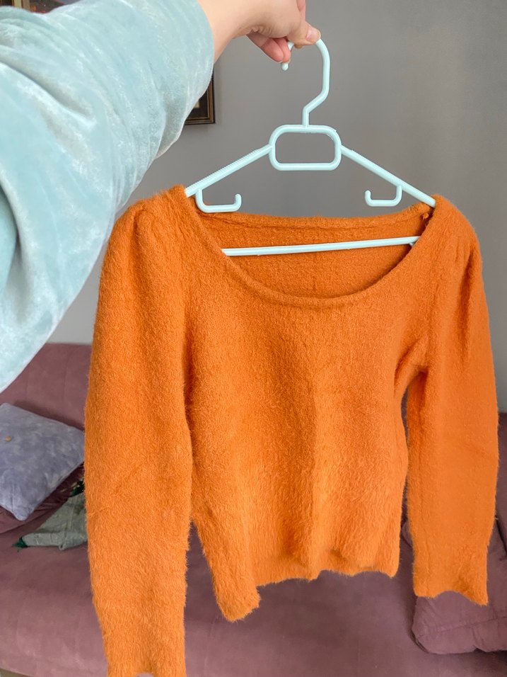 BERSHKA crop kazak - Görsel 3