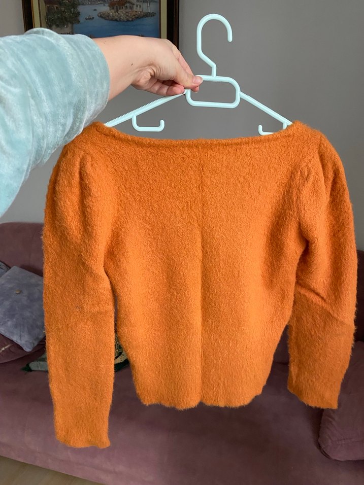 BERSHKA crop kazak - Görsel 2