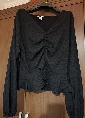 H&M Bluz fırfır