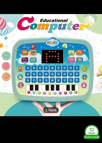 Diğer Renkli Eğitici Müzikli Oyuncak Tablet