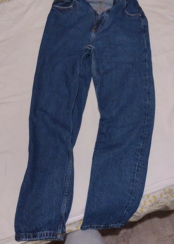 Zara Mavi Denim Bermuda Sort