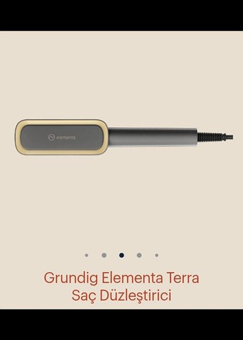 Grundig Elementa Terra Saç Düzleştirici