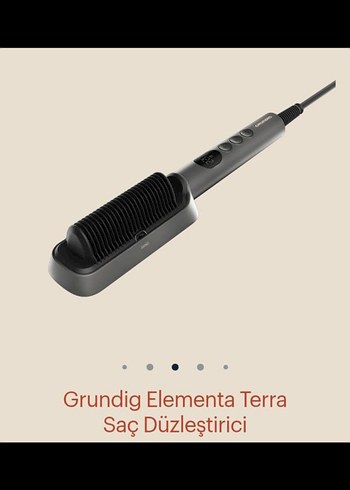 Grunding Grundig Elementa Terra Saç Düzleştirici