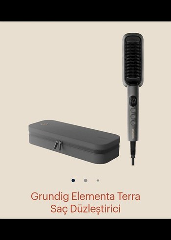 Beden Renk Grundig Elementa Terra Saç Düzleştirici