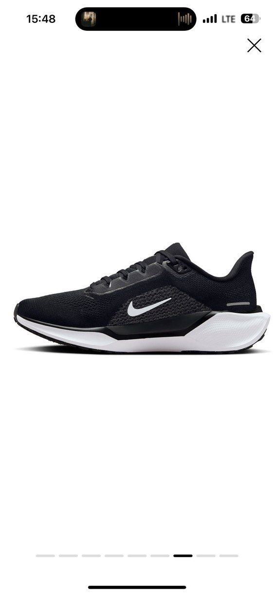 Nike Siyah Erkek PEGASUS 41 Koşu ayakkabısı 43 - Görsel 2