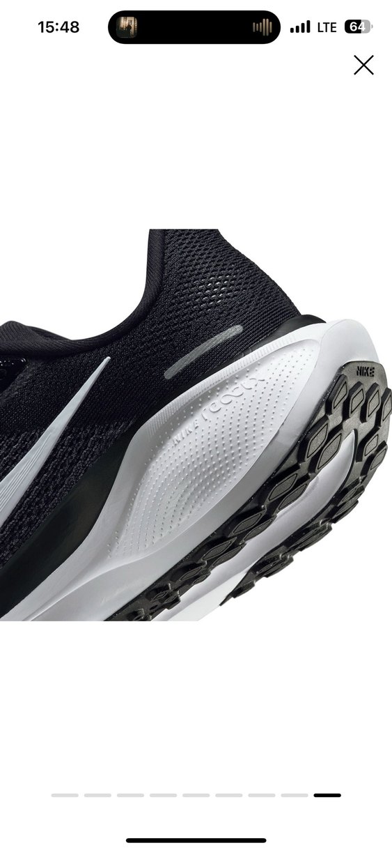 Nike Siyah Erkek PEGASUS 41 Koşu ayakkabısı 43 - Görsel 4