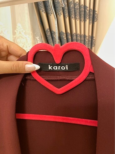 m Beden Karol bordo blazer ceket M beden