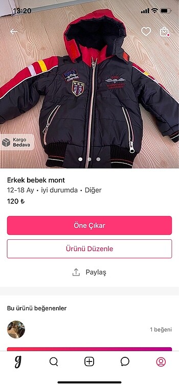 9-12 Ay Beden Rezerve