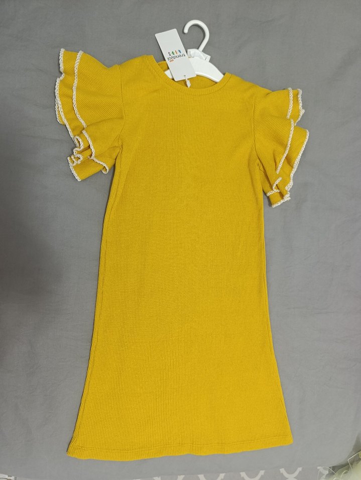 etiketli 9-10 yas elbise - Görsel 4