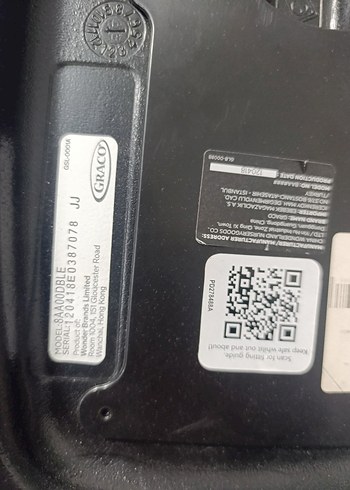 isofixli Graco Kırmızı Çocuk Oto Koltuğu Yükseltici - Görsel 5