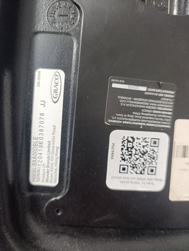 isofixli Graco Kırmızı Çocuk Oto Koltuğu Yükseltici - Görsel 5