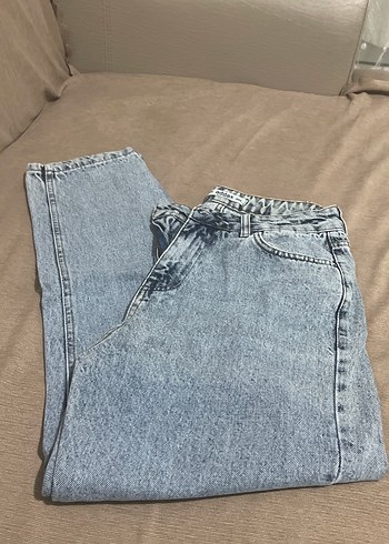 Addax Acik Mavi Rahat Kesim Denim Jean