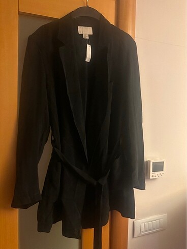 H&M Cupro Astarsız Ceket