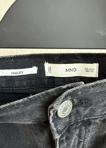 Mango Mango Siyah Kot / Denim Etek