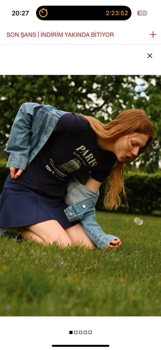 H&M Şort Etek - Görsel 4