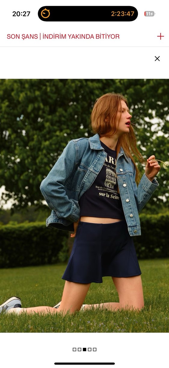 H&M Şort Etek - Görsel 2