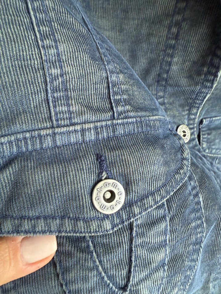 Fitilli Kadife Kadın Blazer Ceket - Görsel 4