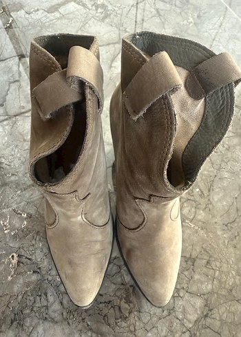 Zara Hakiki Nubuk Kovboy Bot - Görsel 4