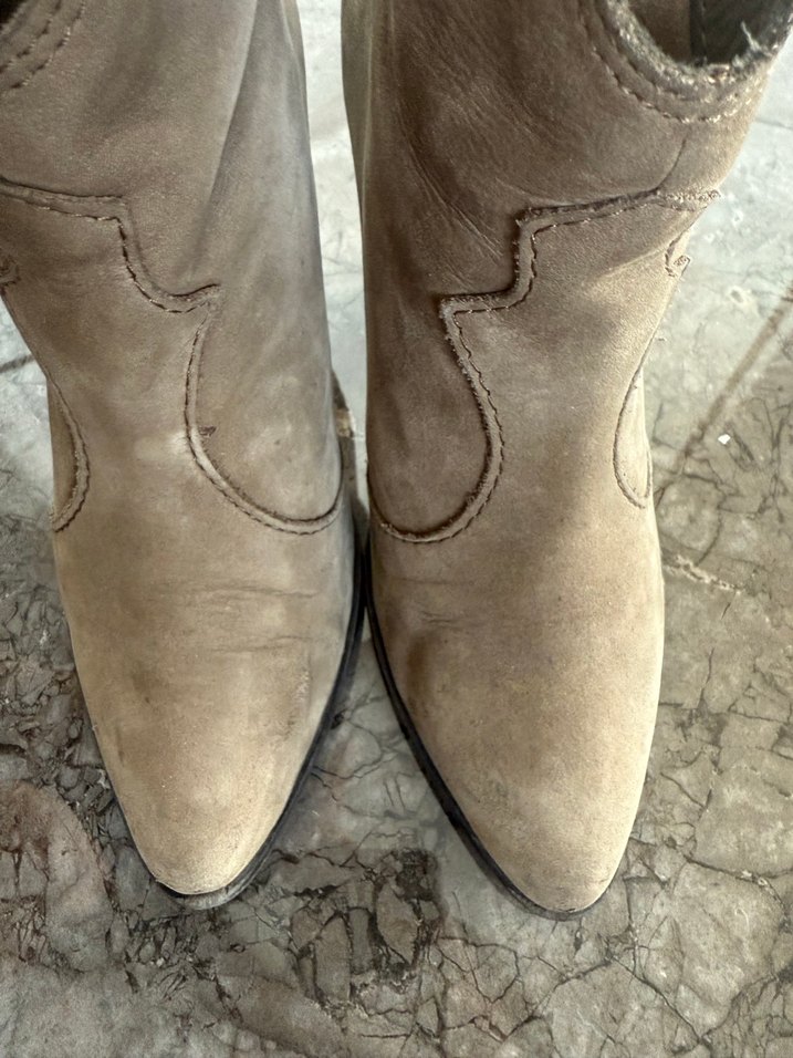 Zara Hakiki Nubuk Kovboy Bot - Görsel 3