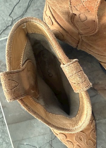 Derimod Hakiki Süet Western / Kovboy Bot - Görsel 5