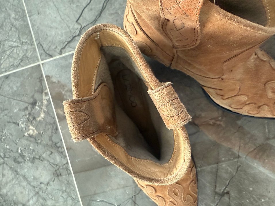 Derimod Hakiki Süet Western / Kovboy Bot - Görsel 5