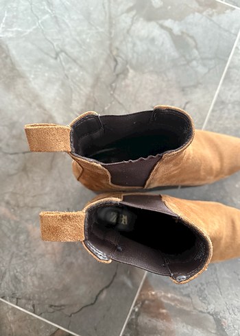 Zara  Süet Chealsea Bot - Görsel 4