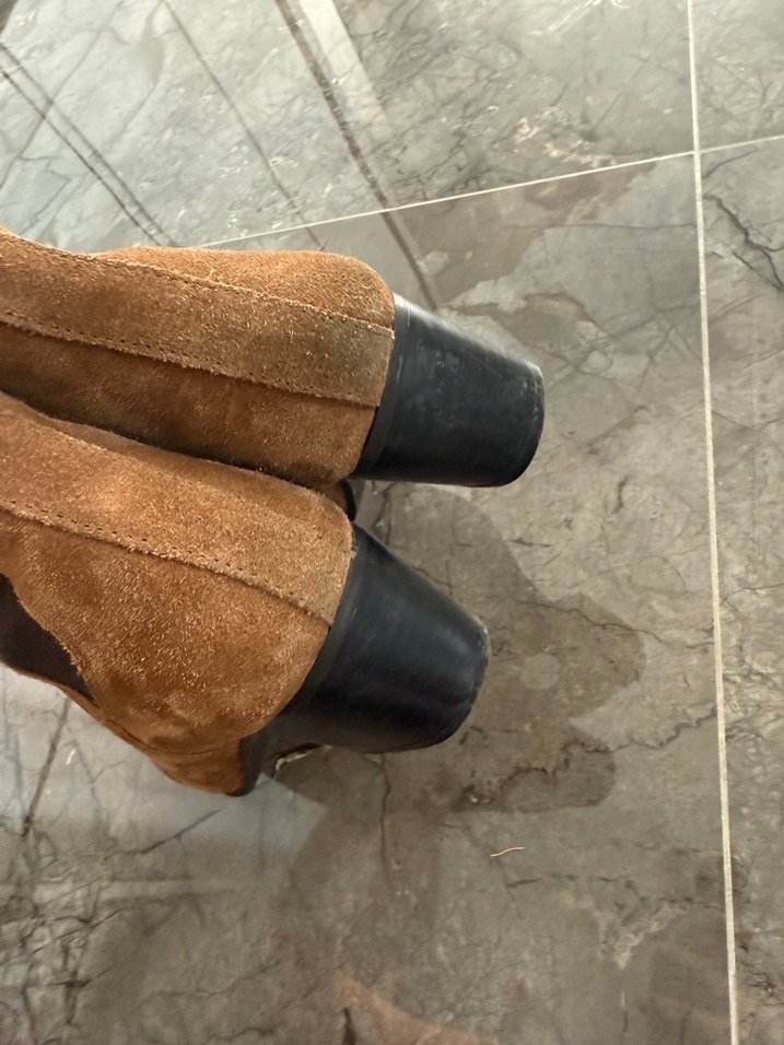 Zara  Süet Chealsea Bot - Görsel 5