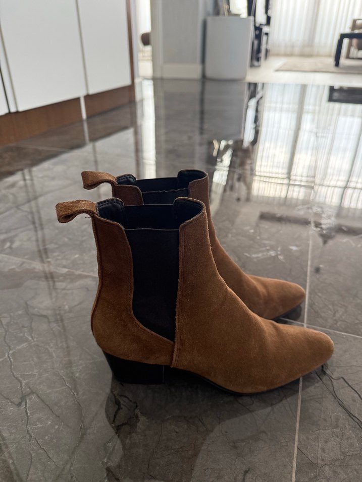 Zara  Süet Chealsea Bot - Görsel 3