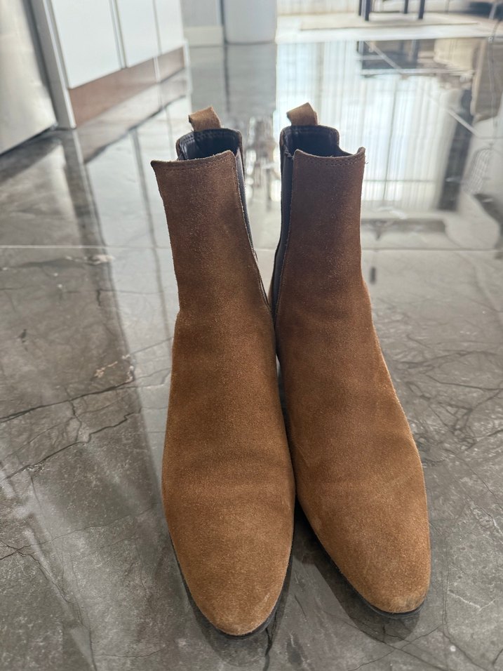 Zara  Süet Chealsea Bot - Görsel 2