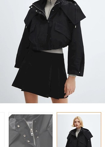 Mango Kısa / Crop Kadın Ceket - Görsel 2