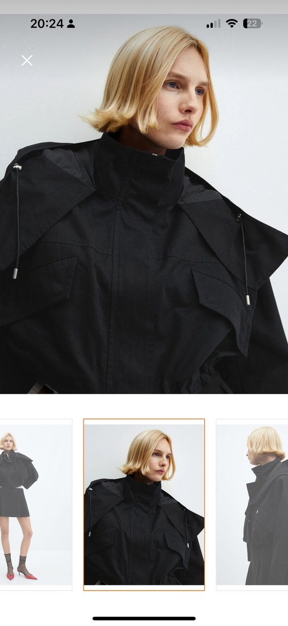 Mango Kısa / Crop Kadın Ceket - Görsel 3