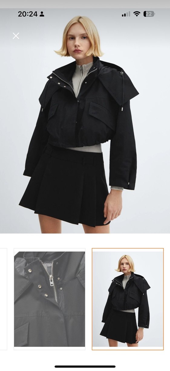 Mango Kısa / Crop Kadın Ceket - Görsel 2