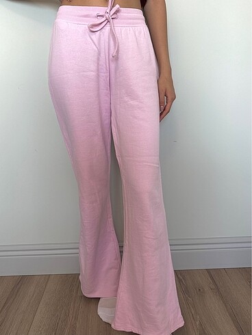 Zara Pembe Eşofman Altı