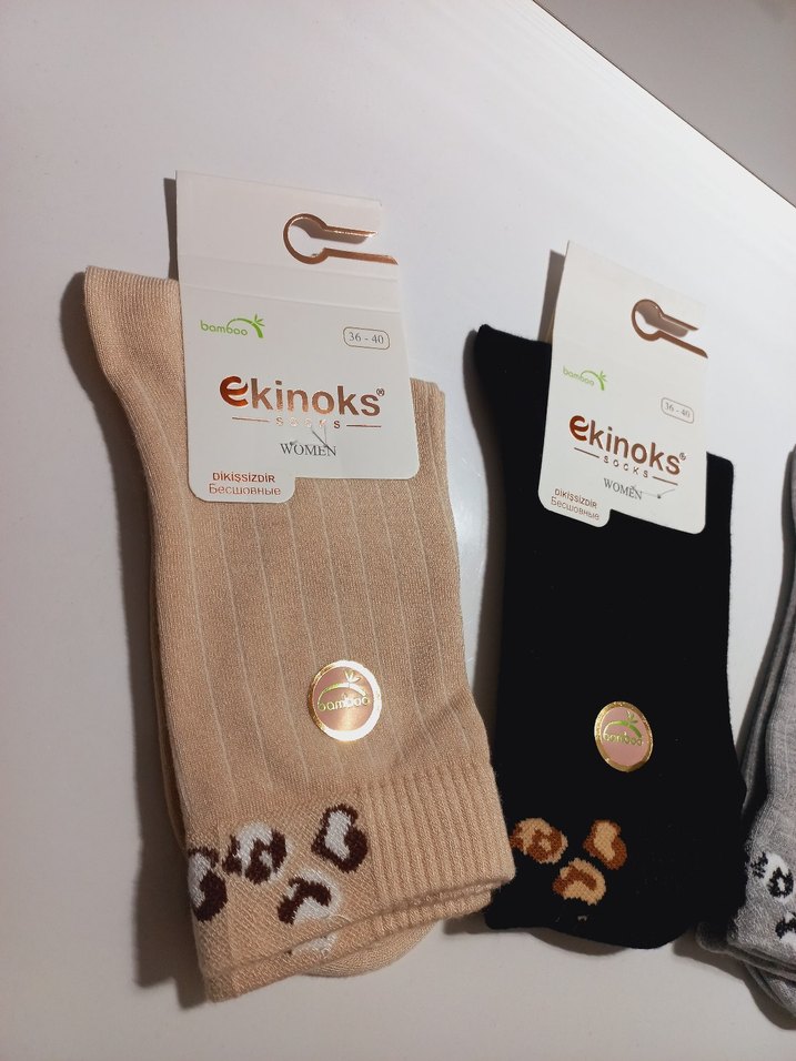 Ekinoks bambu çorap - Görsel 3