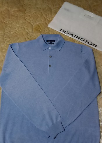 Diğer Hemington Acik Mavi Polo Kazak M