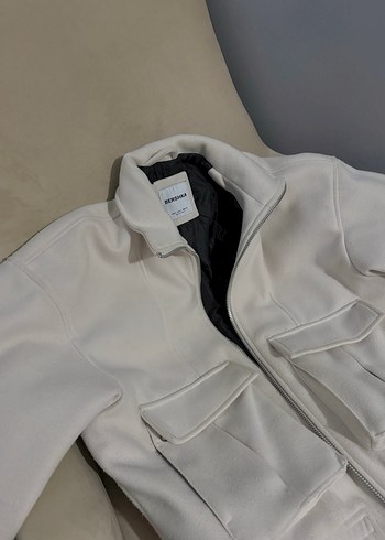 Bershka Fermuarli Kase Ceket