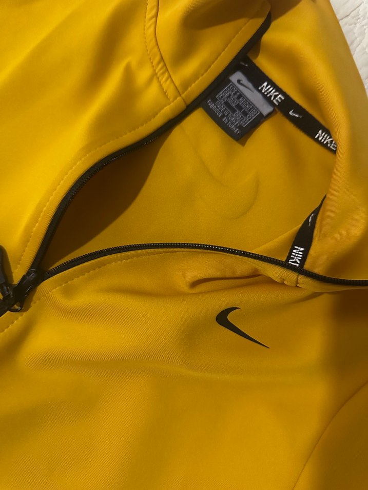 Nike Hardal Sarısı Spor Ceket — görsel 2/3