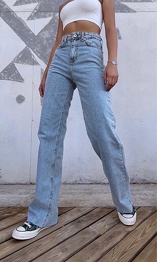 Stradivarius KarYıkama Straight Fit Jean