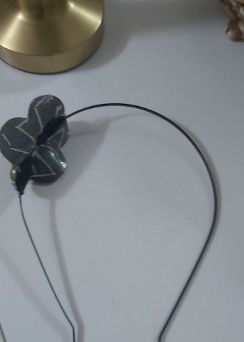 Boncuklu Seramik Çiçek Saç Aksesuarı - Görsel 2