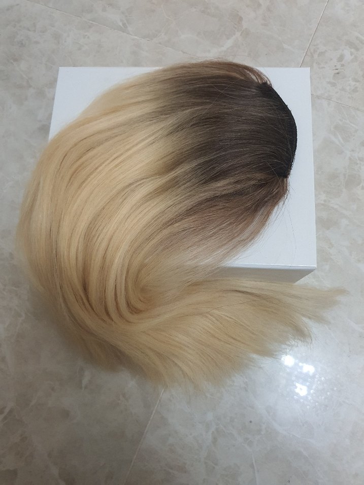 Sari  Minimalist at kuyruğu Kadın Saç Aksesuarı - Görsel 5