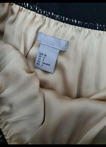 s Beden H&M leoparlı etek
