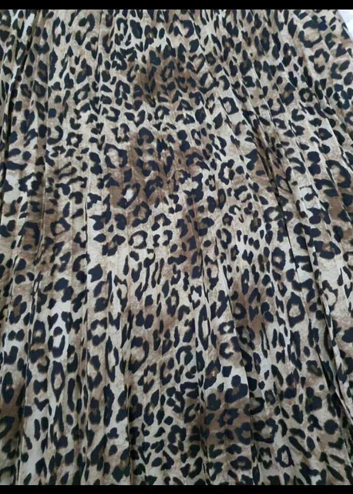 H&M leoparlı etek - Görsel 2