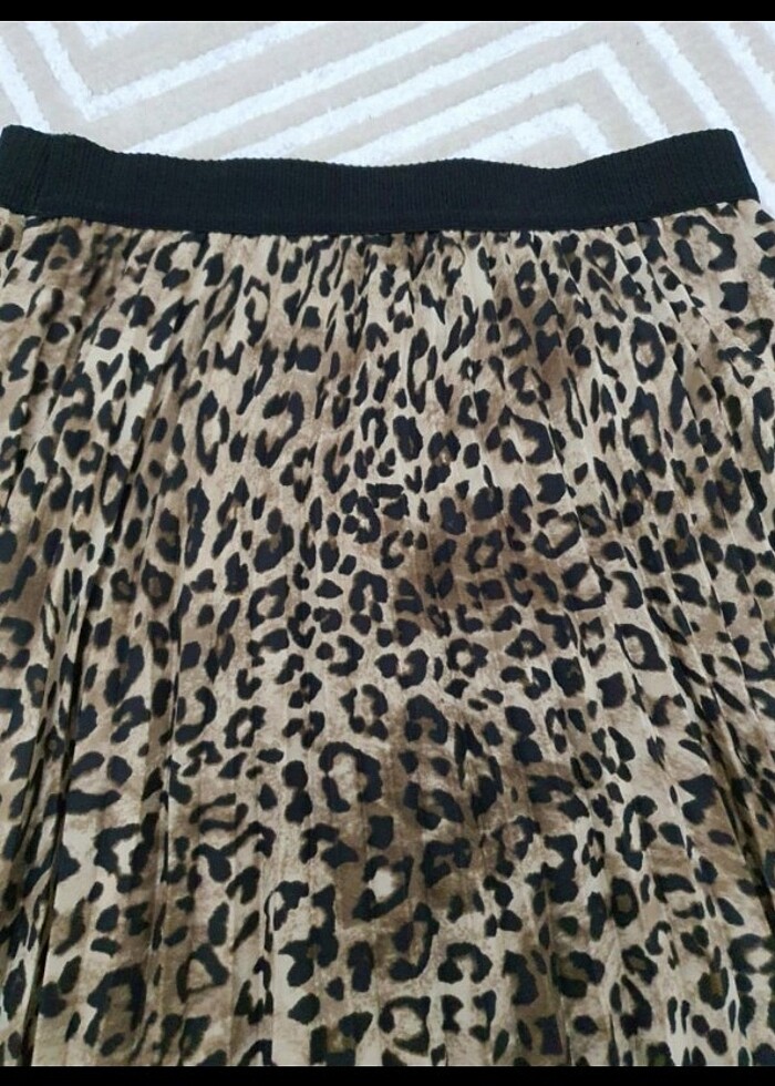 H&M leoparlı etek - Görsel 4