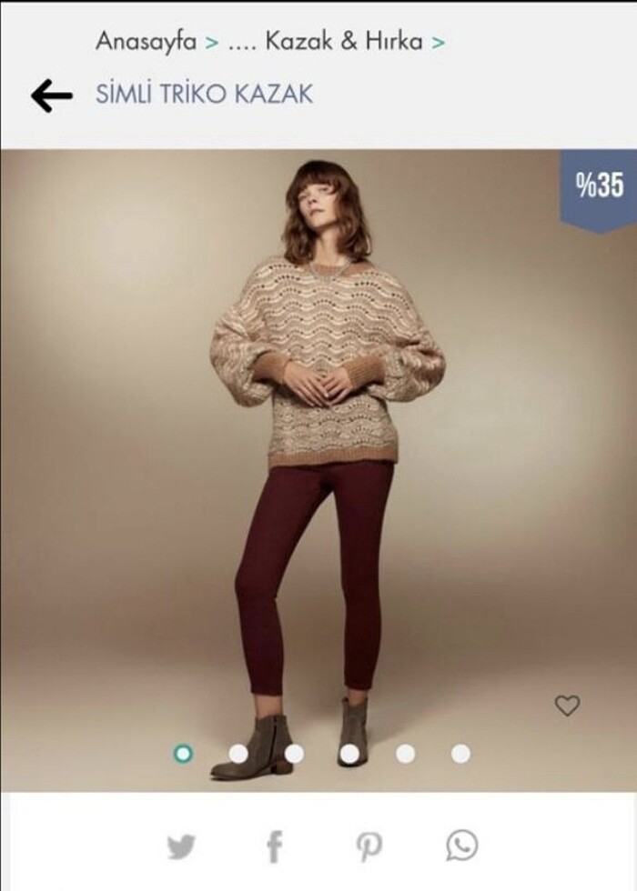 Mudo simli kazak - Görsel 5