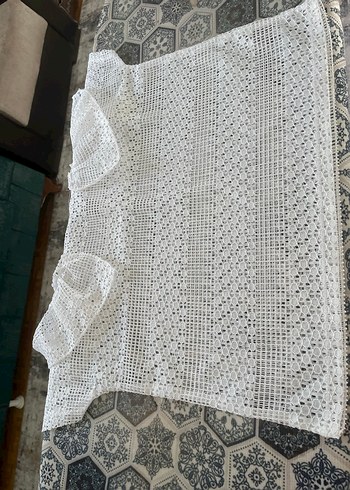 Bohem Örgü El İşi Pareo Badi - Görsel 2