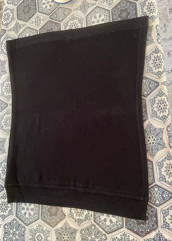 Siyah Straplez Badi - Görsel 2