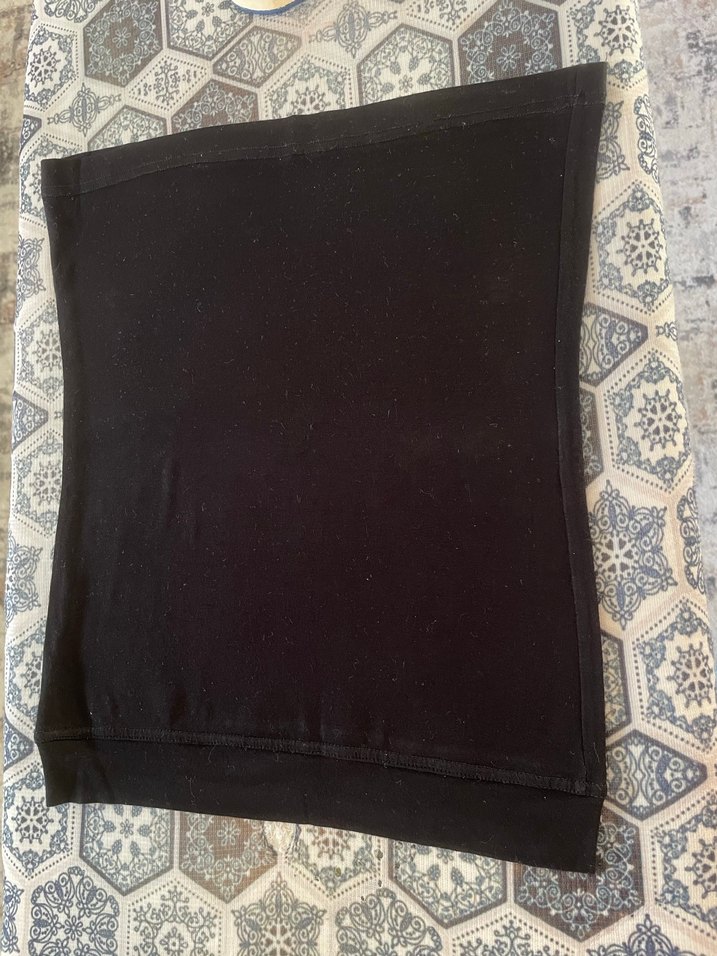 Siyah Straplez Badi - Görsel 2