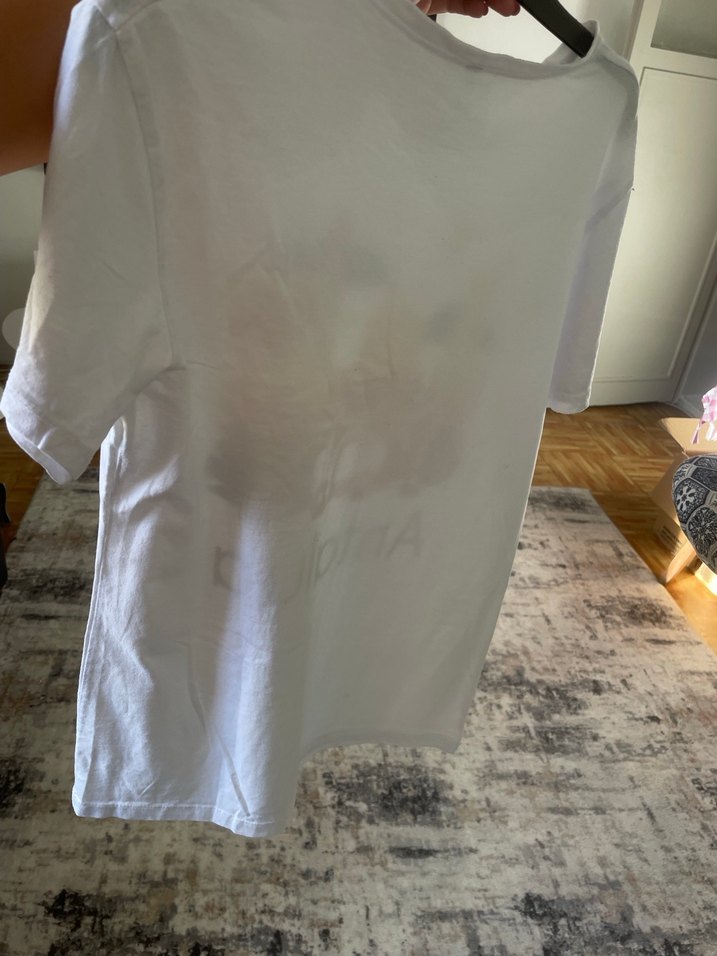 Beyaz Antalya Baskılı Kısa Kollu Tişört - Görsel 2