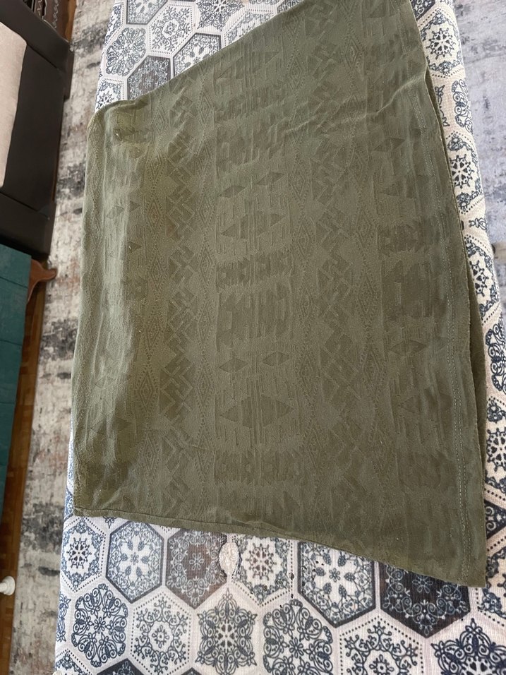 Yeşil Parlak Kadın Atlet, Salaş Kesim - Görsel 2