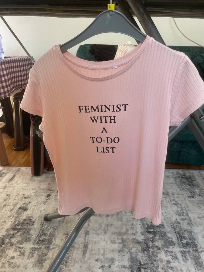 Feminist Temalı tişört - Görsel 2
